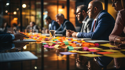 Confidence and success business people