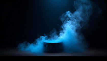 Hazy Horizon: Cinematic Smoke Background for Product Scenes