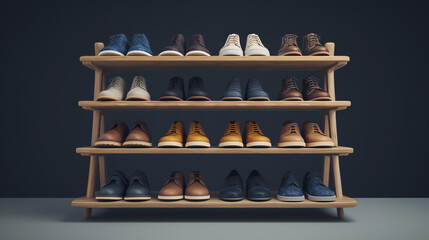 Set of shoe