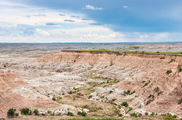 Badlands National Park in South Dakota
