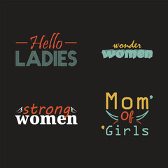 girls tshirt design Minimalistic postcard Hand drawn