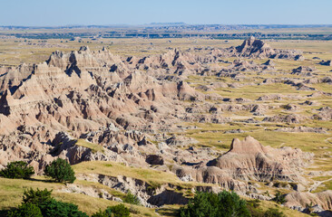 Badlands National Park in South Dakota