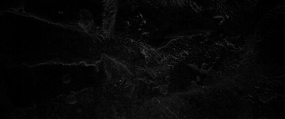 Vector scary black grunge goth design. horror black background, slightly light black concrete cement texture for background, blank concrete wall black color for texture background. - obrazy, fototapety, plakaty