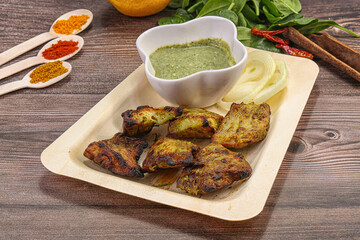Indian cuisine - Fish tikka tandoori