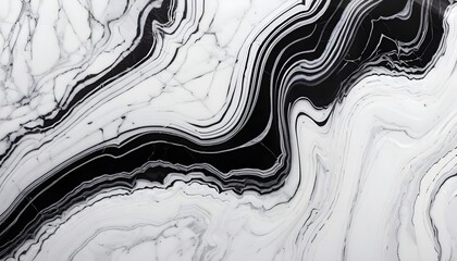 Black and white marble surface 
