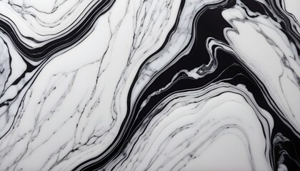 black and white wavy marble block 