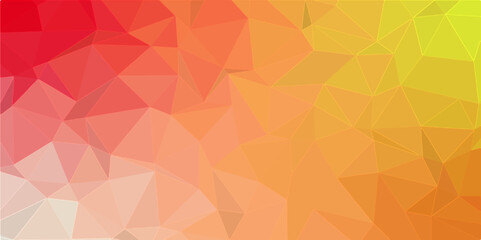 Modern textured overlap layer background with triangle shapes design. orange abstract low poly for the web site, the texture of triangulation. The background, mosaic, and blue decoration