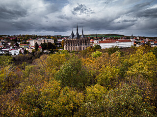 Kutna Hora, temple sv. Barbora castle