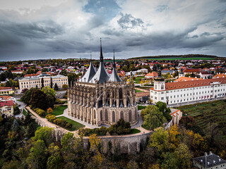 Kutna Hora, temple sv. Barbora castle