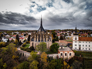 Kutna Hora, temple sv. Barbora castle
