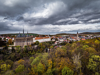 Kutna Hora, temple sv. Barbora castle