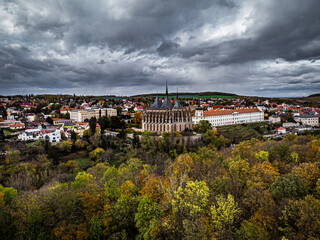 Kutna Hora, temple sv. Barbora castle