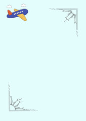 สีสดใส น่ารัก ปก รายงาน เอกสารขนาด A4 - 1