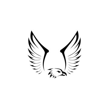  Eagle icon isolated on transparent background