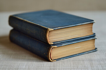 Obraz premium Memo pad or note pad with grey cover, isolated on neutral white background.