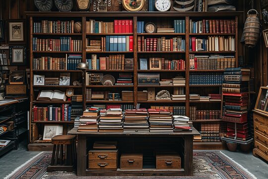 A Bookworm's Paradise: A Monthly Reading Event in a Library Generative AI - Powered by Adobe