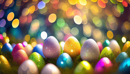 Colorful Easter Eggs