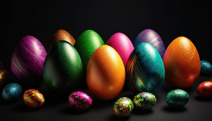 Colorful Easter Eggs