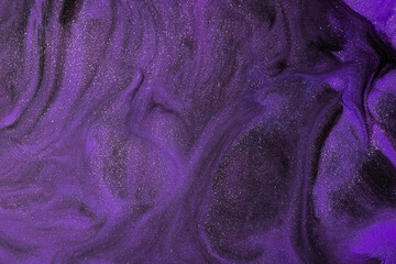 Liquid Abstract Background Fantasy Purple