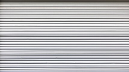 White metal roller door shutter background and texture 