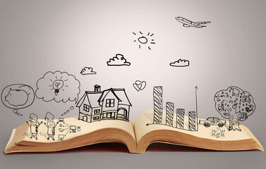 Open  book