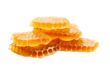 Seamless Honeycomb Pattern PNG - Transparent Background Beehive Texture for Design Projects