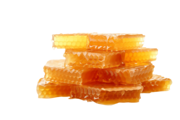 Seamless Honeycomb Pattern Overlay - Vector Illustration with Transparency