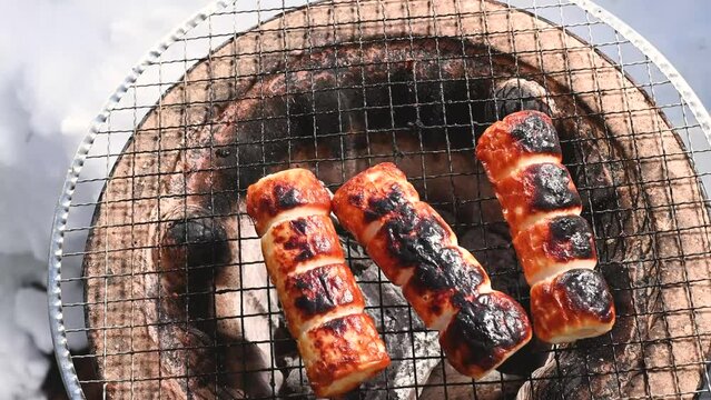 竹輪の焼き物