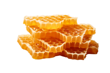 Seamless Honeycomb Pattern - Transparent Background