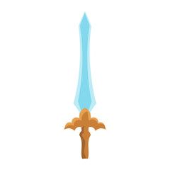 vector sword object illustration