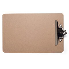 Various simple clip board isolated on plain background , suitable for your collection elements...
