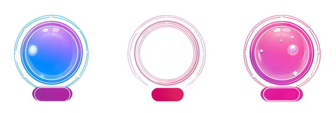  live stream, new story badge vector set