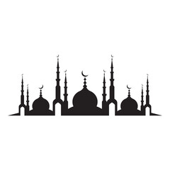 Mosque logo images illustration