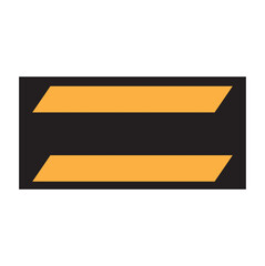 warning sign, warning text, warning text, traffic lane warning sign