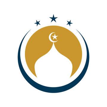 Mosque logo images illustration
