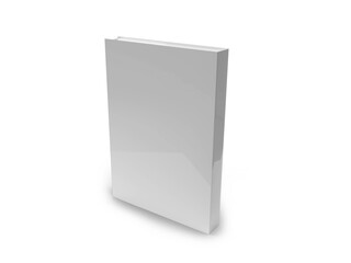 Book Cover 3D Illustration Mockup Scene