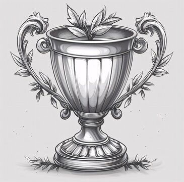 Award-Winning Vase with Monthly Theme: April Showers Generative AI