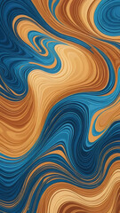 Screen background from Marbled shapes and blue