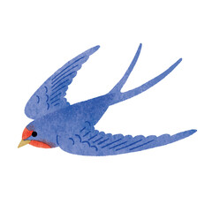 スイスイと飛ぶツバメ　幸せを運ぶツバメ