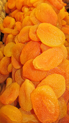 dried apricots in a bowl