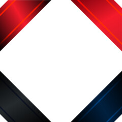 모서리 장식 리본요소. 경조사, 경사, 수상, 대회 장식용 리본 이미지 그래픽