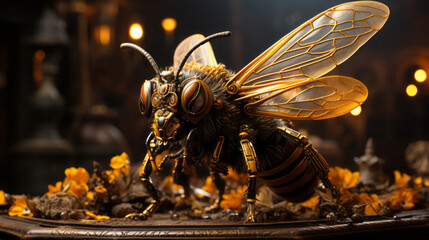 Intricate and Delightful: Discover a Captivating Array of Nature-inspired Christmas Decorations and Art in Close-up Macro Shots, generative AI