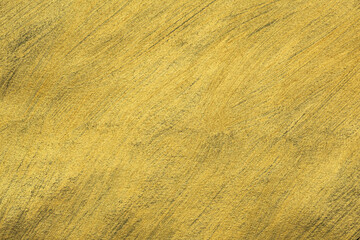 Abstract Gold Paint On Black Paper