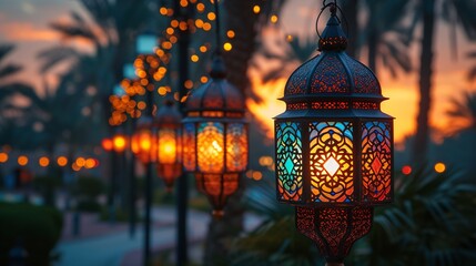 Glowing Lights in the Sky: A Celebration of the Full Moon Generative AI