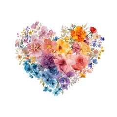 heart of flowers