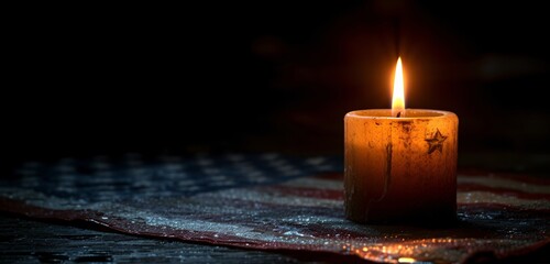 Candlelit Evening: A Glowing Tribute to the Monthly Full Moon Generative AI