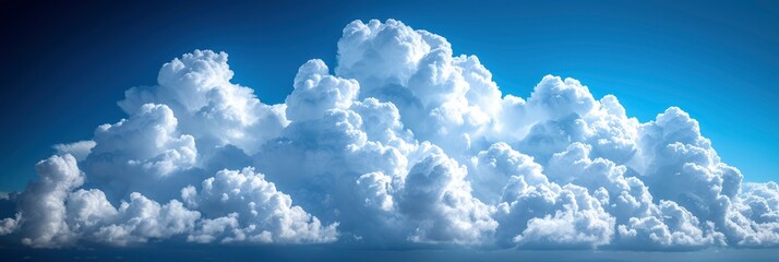 Large Cumulus Cloud On Background Blurry, Background Banner HD
