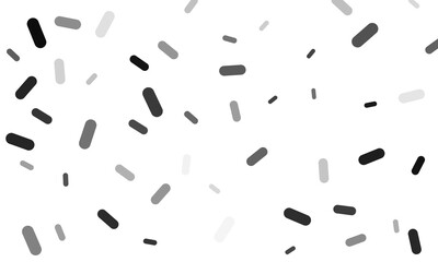 Fondo de píldoras negro y grises. 