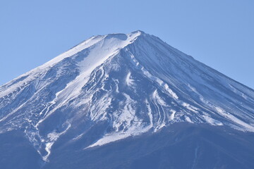 Fototapeta na wymiar 風景、山、秋、富士山、紅葉