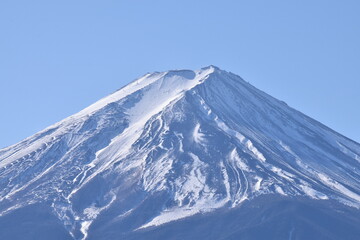風景、山、秋、富士山、紅葉
